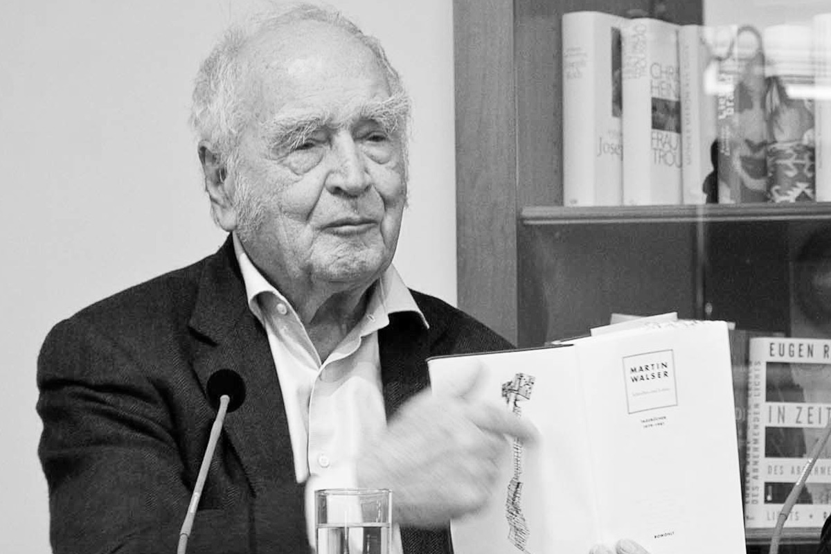 Dr. Martin Walser liest aus seinen Tagebüchern „Tagebücher 1979-1981 – Schreiben und Leben“. |© Joachim Hauser
