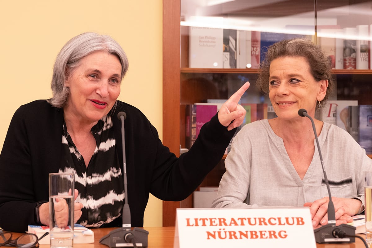 Monika Peetz im Literaturclub am 11. Mai 2022. | © Herbert Grambihler
